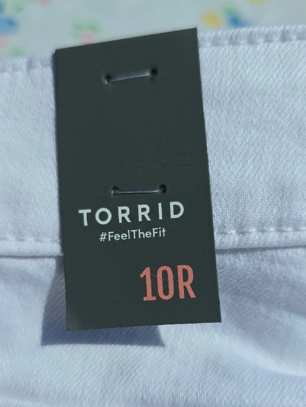 torrid Optic White Wide-Leg Jeans